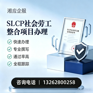 无锡SLCP社会劳工整合项目申报服务