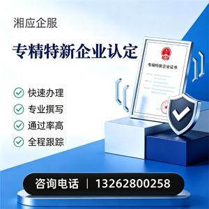 无锡专精特新企业申报服务