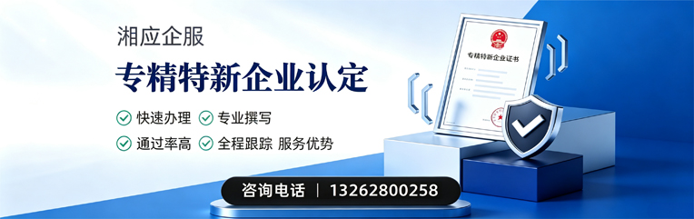 无锡专精特新企业申报服务
